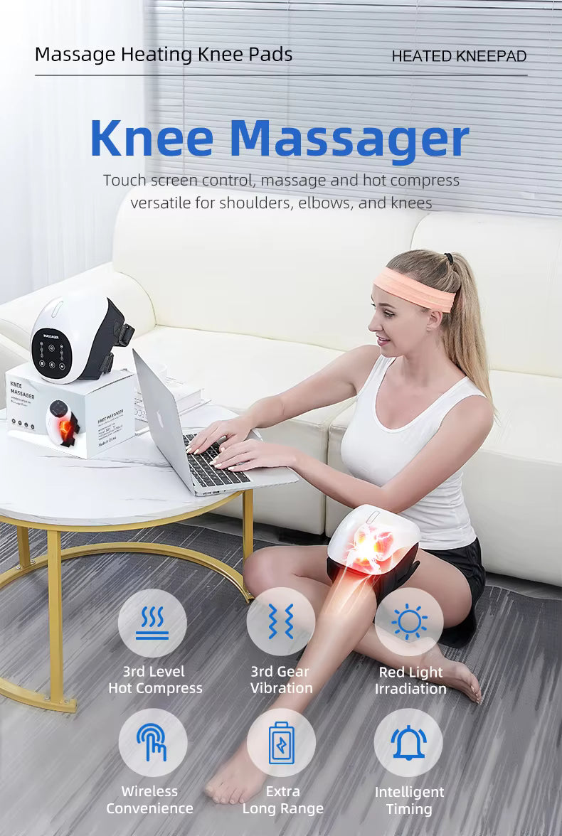 ZenFlow Knee Guardian - Intelligent Healing Massager for Joint Restoration