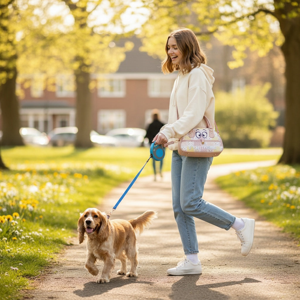 ZenFlow Eye Theme Bag Collection - Playful Whispers Mini Bag - Quirky Conscious Companion