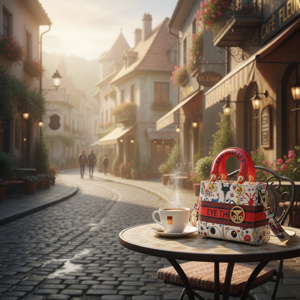 ZenFlow Eye Theme Bag Collection - Unleash Your Inner Sophistication