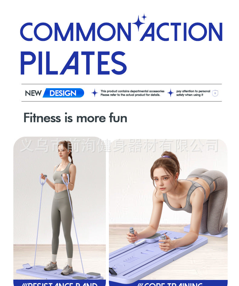 ZenFlow Sacred Alignment Pilates Board - Holistic Home Wellness Transformation Platform