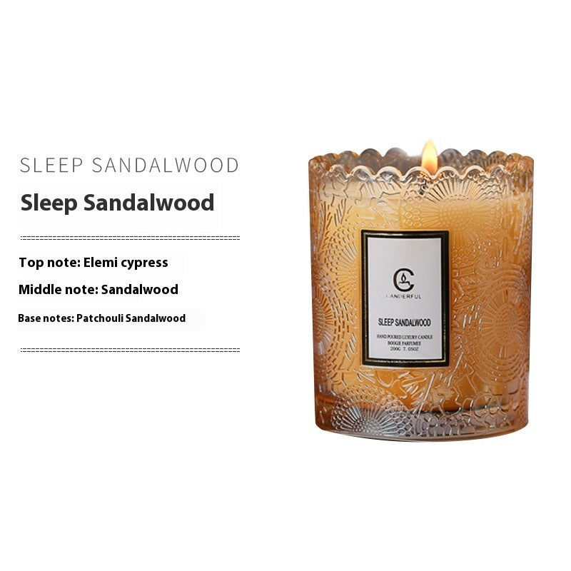 Aromatherapy Soy Candles Bedroom Smoke-free Long-lasting Decoration