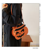 Shoulder Messenger Bag Female Halloween Pumpkin Bag