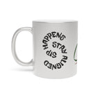 Energy-Inspired Metallic Mug - Stay Aligned & Mindful
