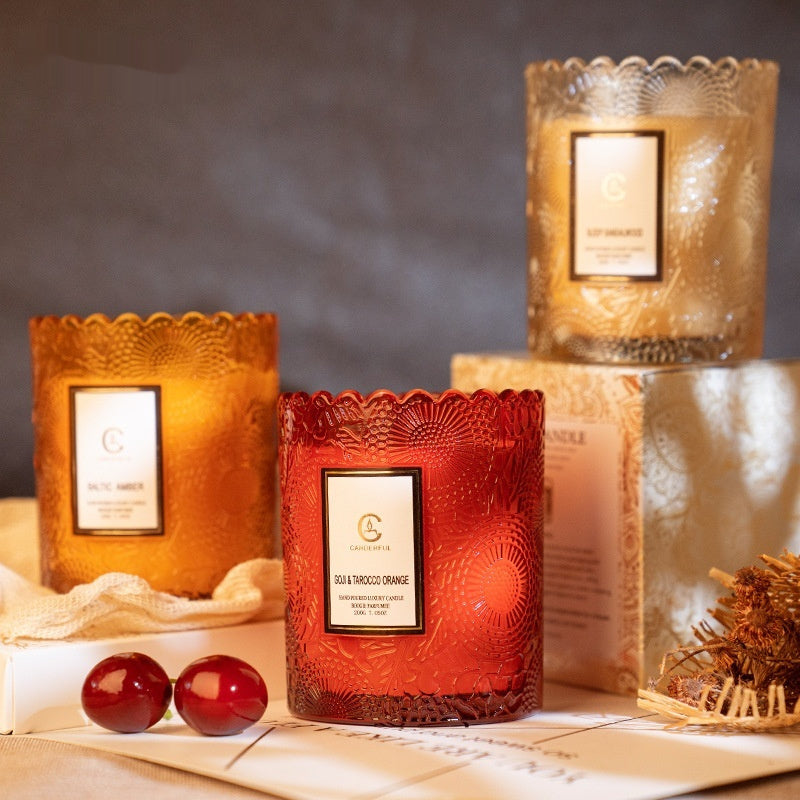 Aromatherapy Soy Candles Bedroom Smoke-free Long-lasting Decoration