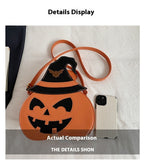 Shoulder Messenger Bag Female Halloween Pumpkin Bag
