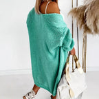 Women's Turquoise Dreams Cardigan - Heart Chakra Healing Knit Coat