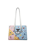 Zenmaya Eye Theme Good Vibes Only Emoji Large Bag