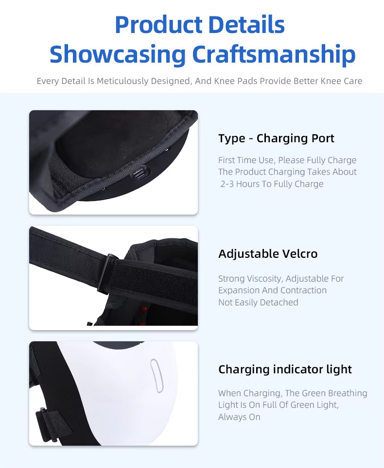 ZenFlow Knee Guardian - Intelligent Healing Massager for Joint Restoration