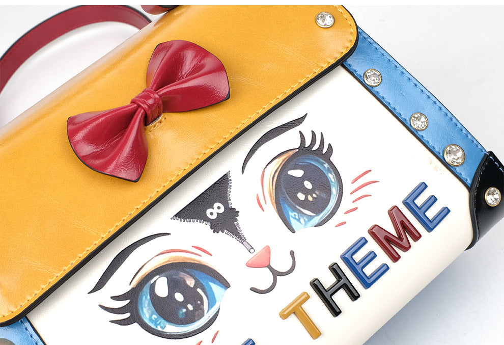 Zenflow Cat Eye Theme Crossbody Bag