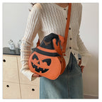 Shoulder Messenger Bag Female Halloween Pumpkin Bag