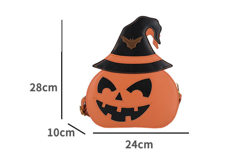 Shoulder Messenger Bag Female Halloween Pumpkin Bag