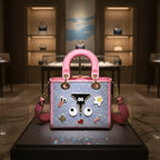 ZenFlow Eye Theme Bag Sparkle Dreams Mini Tote - Magical Expression Handbag