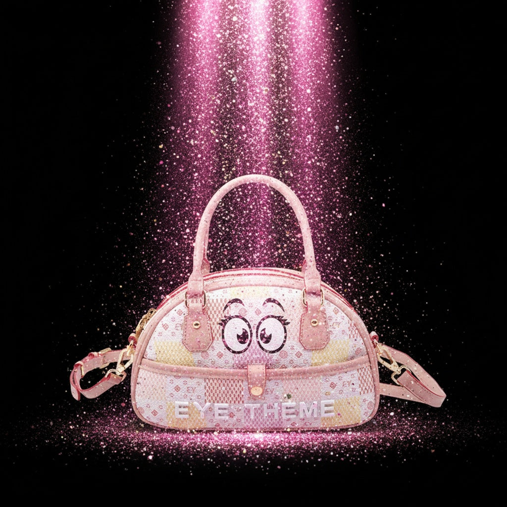 ZenFlow Eye Theme Bag Collection - Playful Whispers Mini Bag - Quirky Conscious Companion