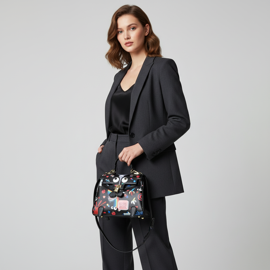 ZenFlow Eye Theme Bag Collection - Quirky Mischief Carrier