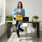 ZenFlow Eye Theme Bag Collection - Quirky Mischief Carrier