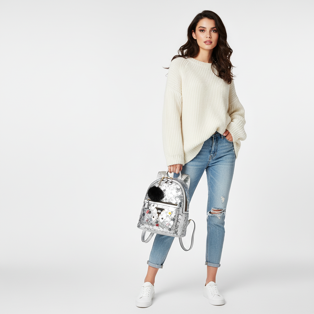 ZenFlow Eye Theme Colorful Crazy Sparkle Bead Sequin