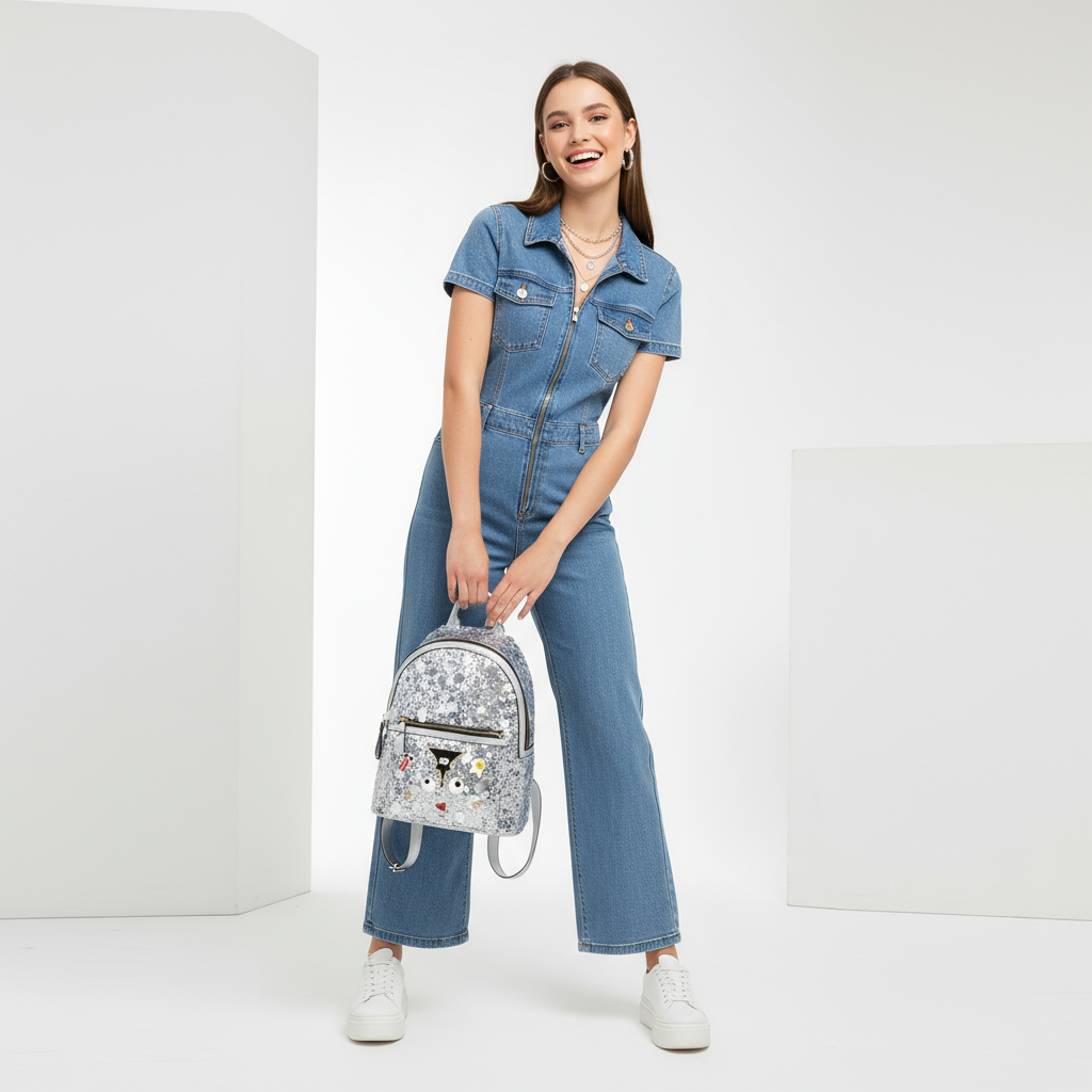 ZenFlow Eye Theme Colorful Crazy Sparkle Bead Sequin