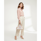 Συλλογή Τσαντών ZenFlow με Θέμα Ματιών - Μίνι Τσάντα Playful Whispers - Quirky Conscious Companion