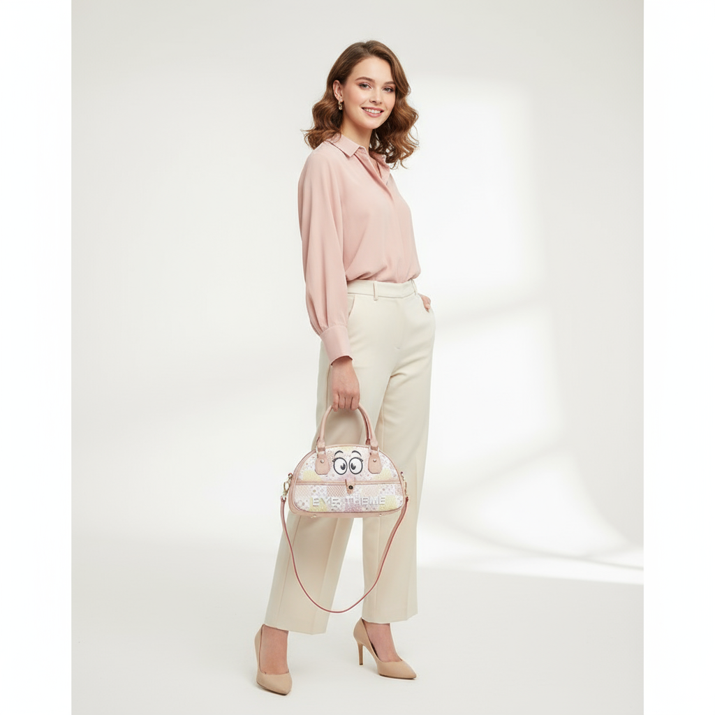 ZenFlow Eye Theme Bag Collection - Playful Whispers Mini Bag - Quirky Conscious Companion