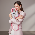 ZenFlow Eye Theme Bag Sparkle Dreams Mini Tote - Magical Expression Handbag