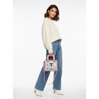 ZenFlow Eye Theme Bag Sparkle Dreams Mini Tote - Magical Expression Handbag