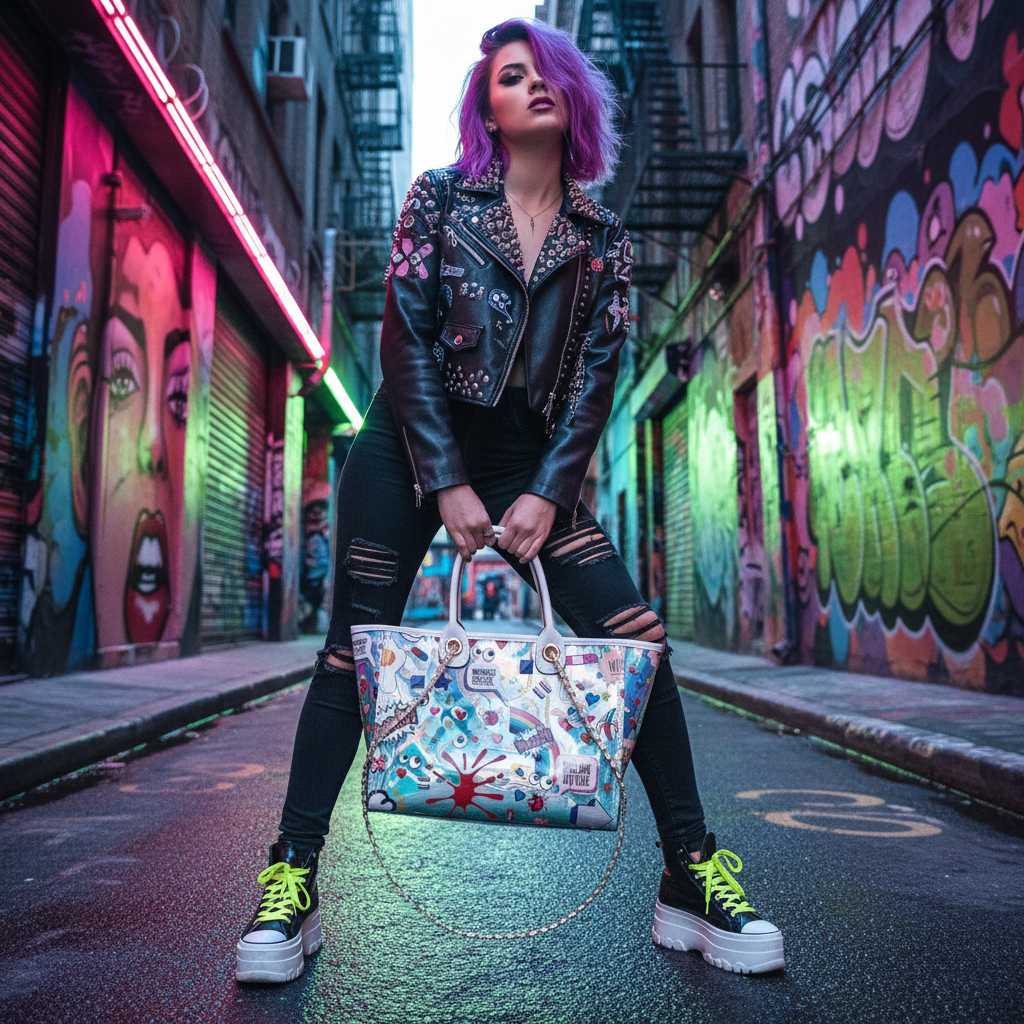 Zenflow Eye Theme Jelly Women's Chain Handheld Bag