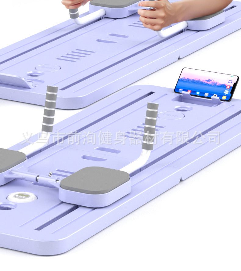 ZenFlow Sacred Alignment Pilates Board - Holistic Home Wellness Transformation Platform