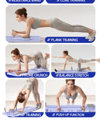 ZenFlow Sacred Alignment Pilates Board - Holistic Home Wellness Transformation Platform