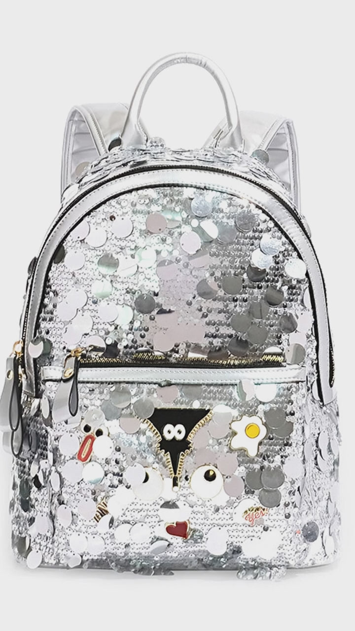 ZenFlow Eye Theme Colorful Crazy Sparkle Bead Sequin